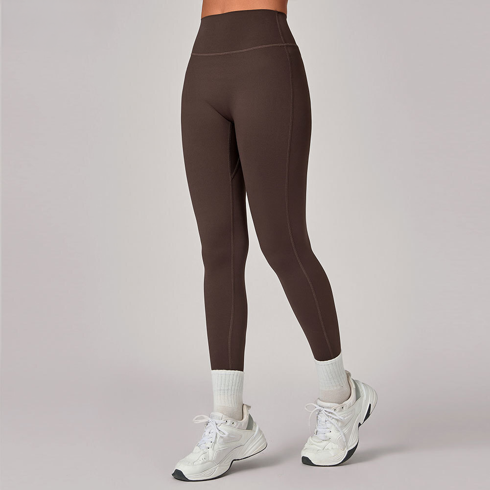 High-Waist Scrunch Knee-Length Leggings