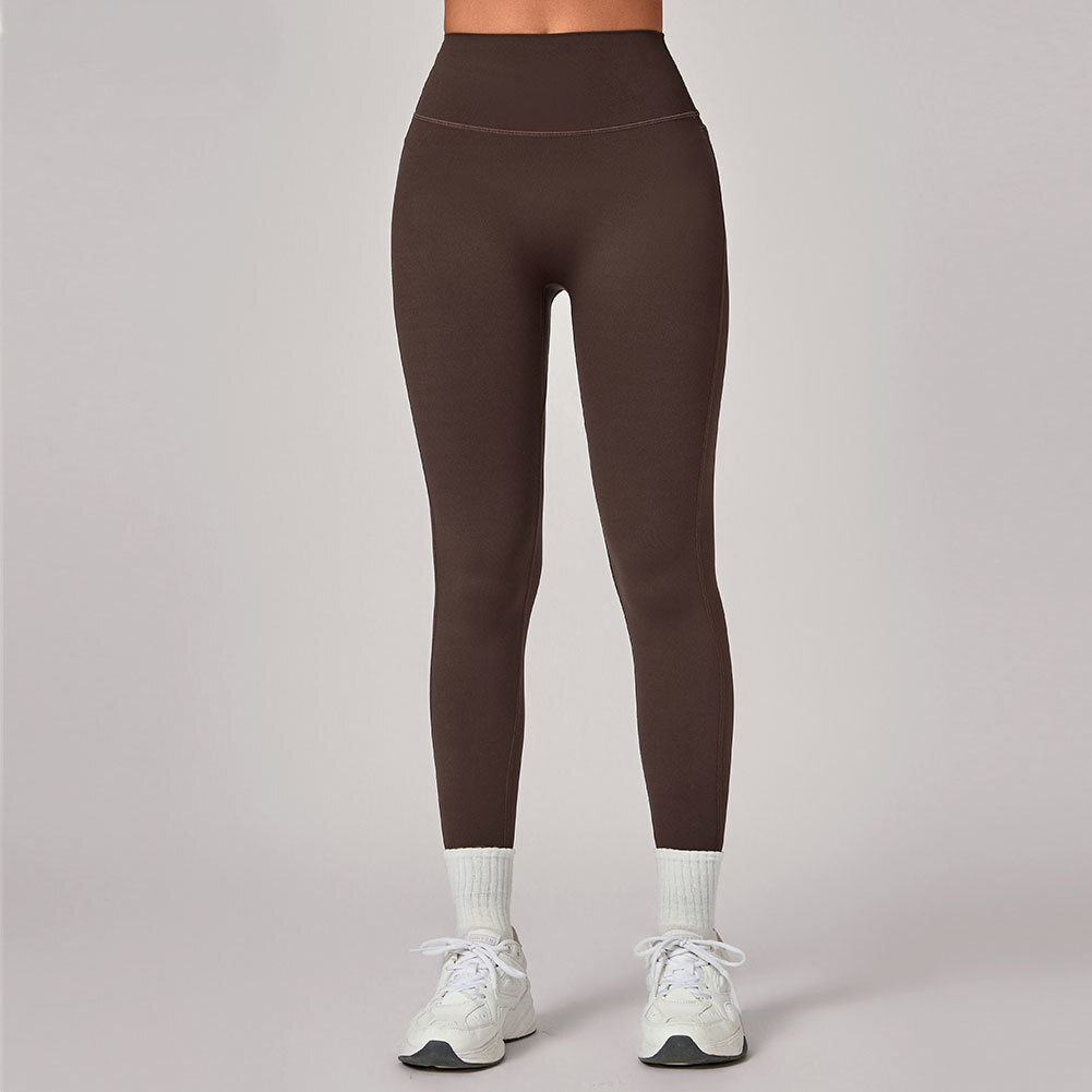 High-Waist Scrunch Knee-Length Leggings