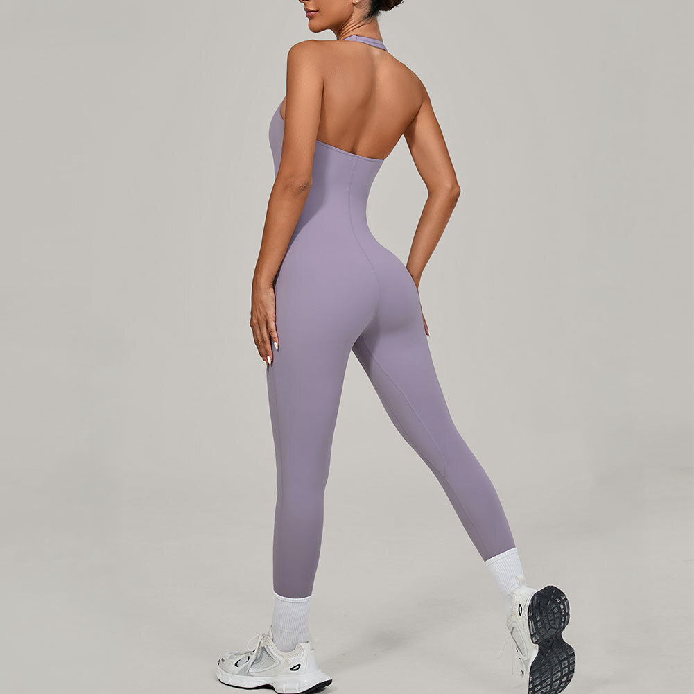 Sleeveless Active Jumpsuit