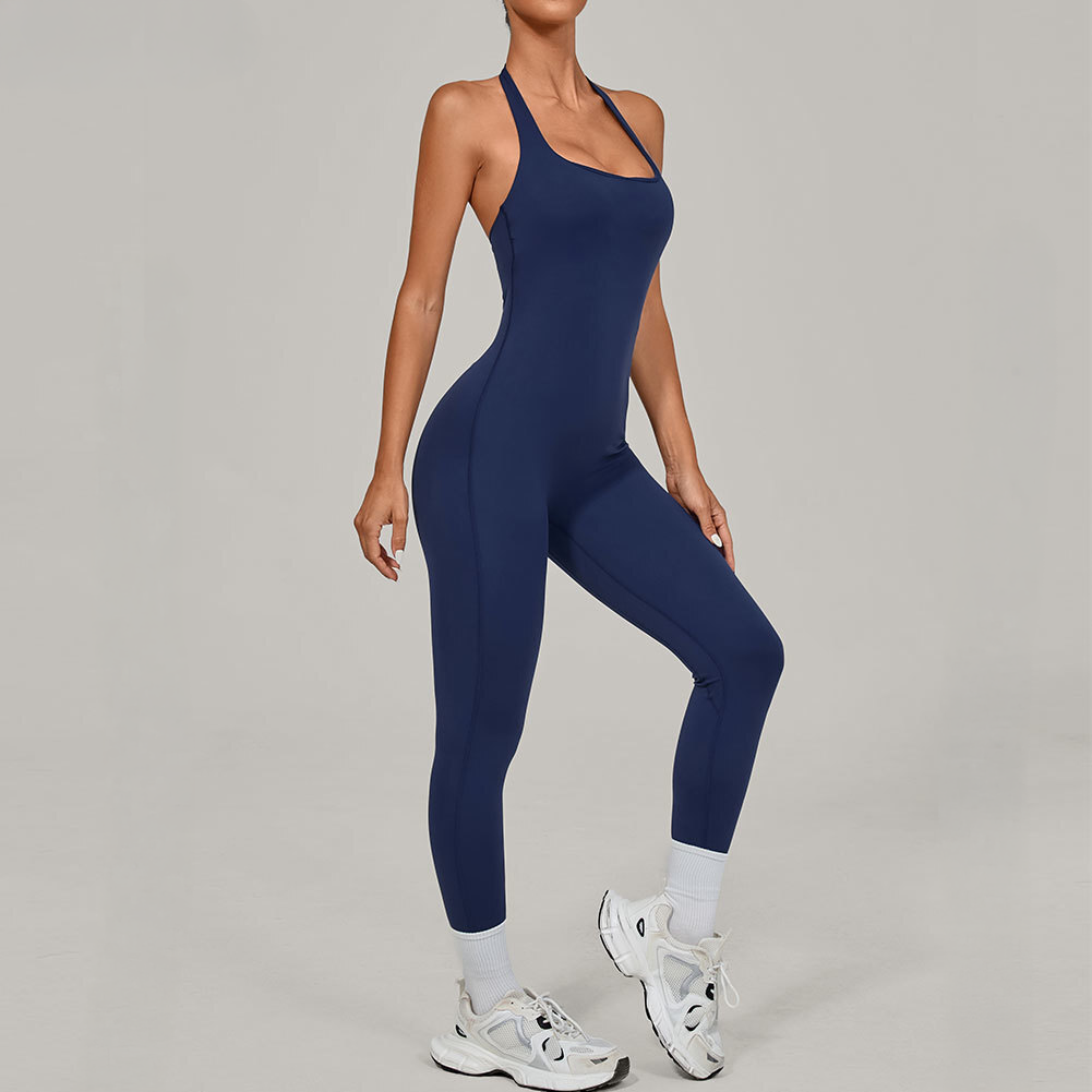 Sleeveless Active Jumpsuit