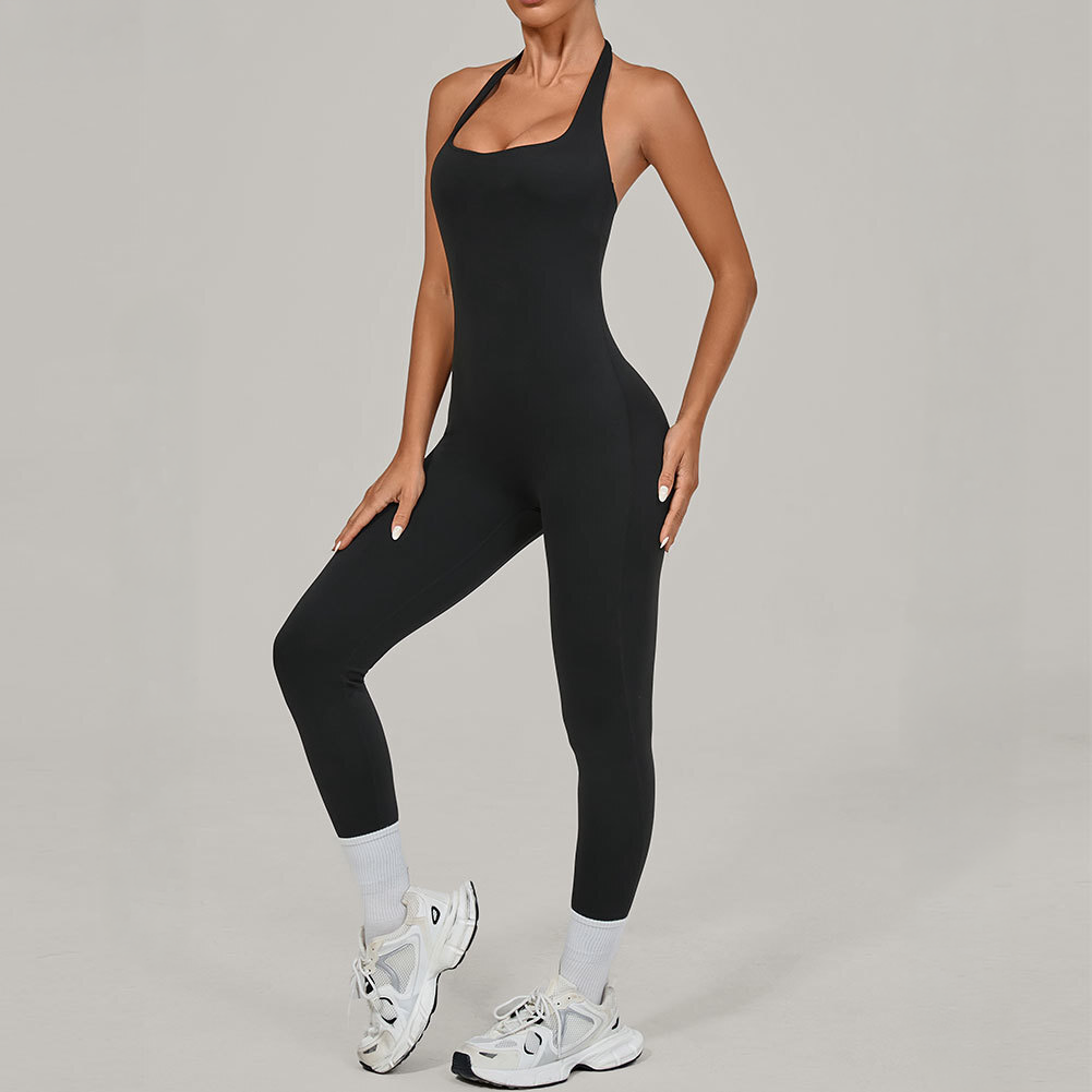 Sleeveless Active Jumpsuit