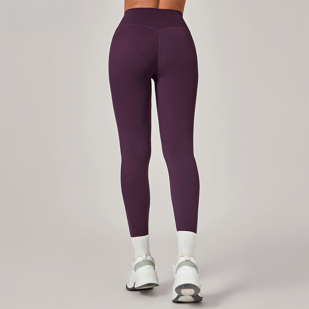 High-Waist Scrunch Knee-Length Leggings