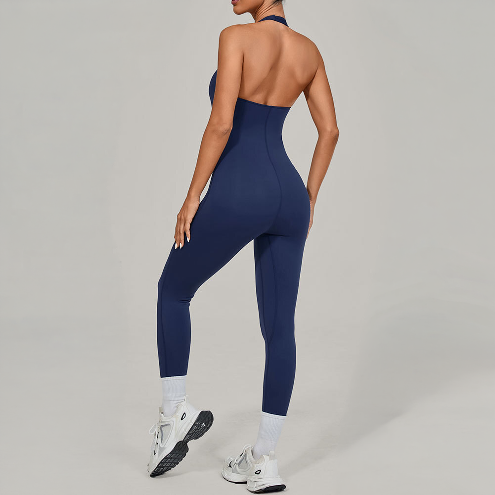 Sleeveless Active Jumpsuit
