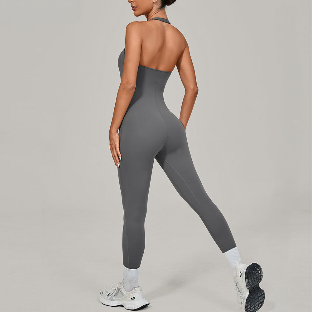 Sleeveless Active Jumpsuit