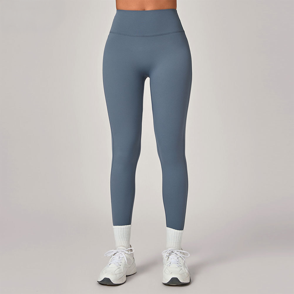High-Waist Scrunch Knee-Length Leggings