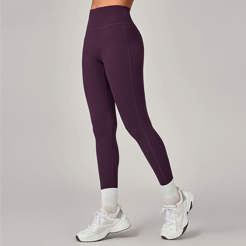 High-Waist Scrunch Knee-Length Leggings