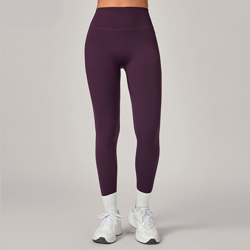 High-Waist Scrunch Knee-Length Leggings