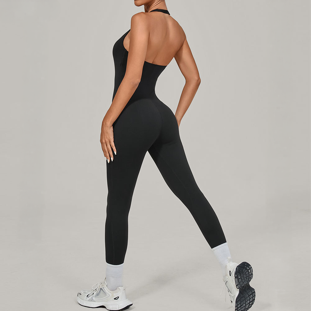 Sleeveless Active Jumpsuit