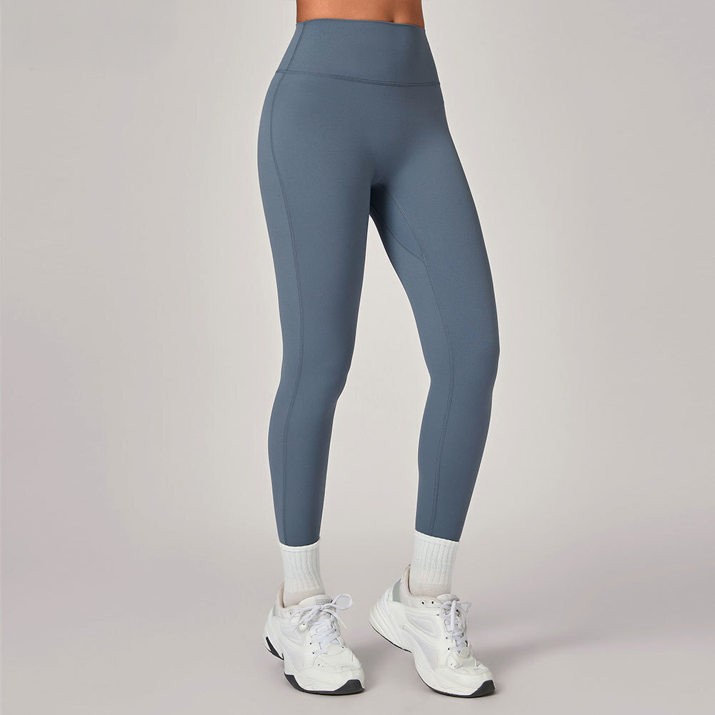 High-Waist Scrunch Knee-Length Leggings