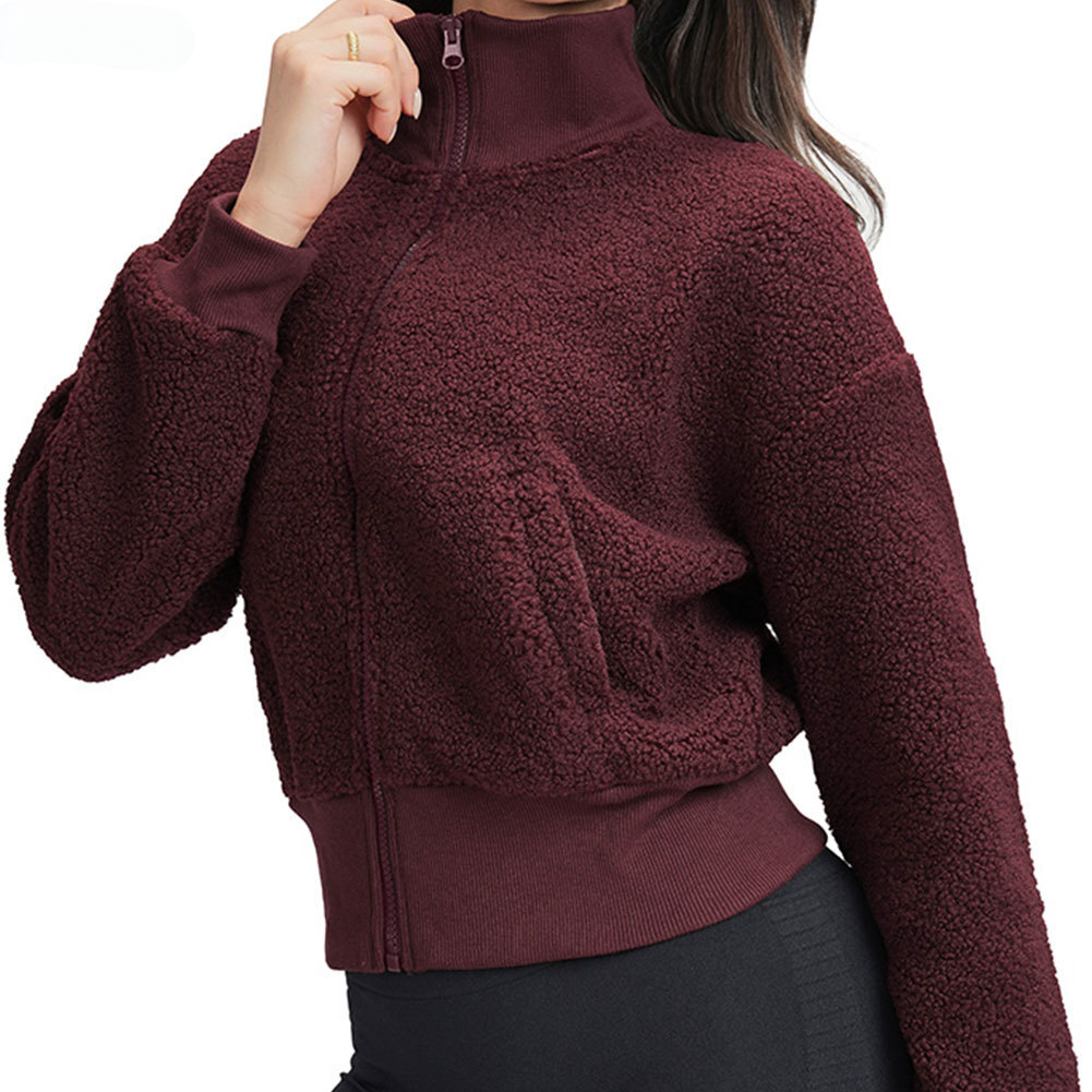 Cropped Zip-Up Jacket