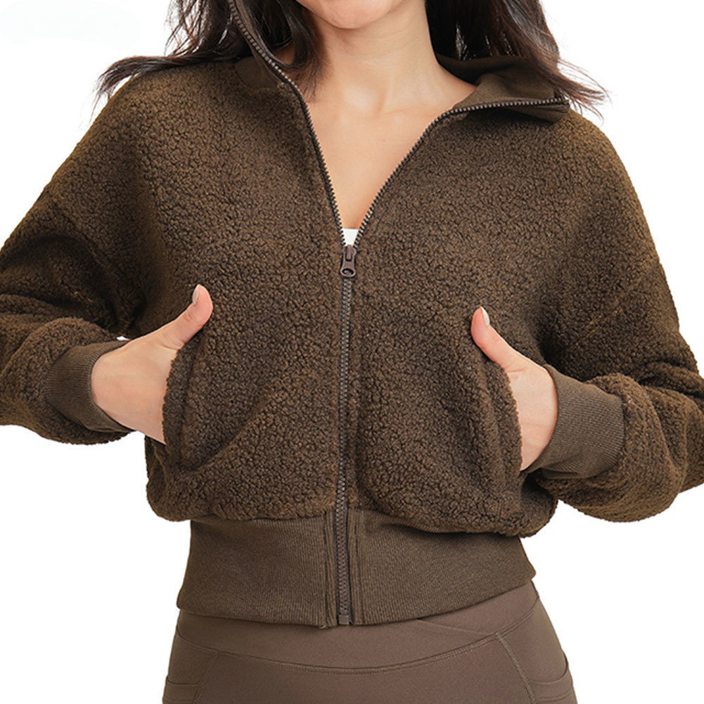 Cropped Zip-Up Jacket