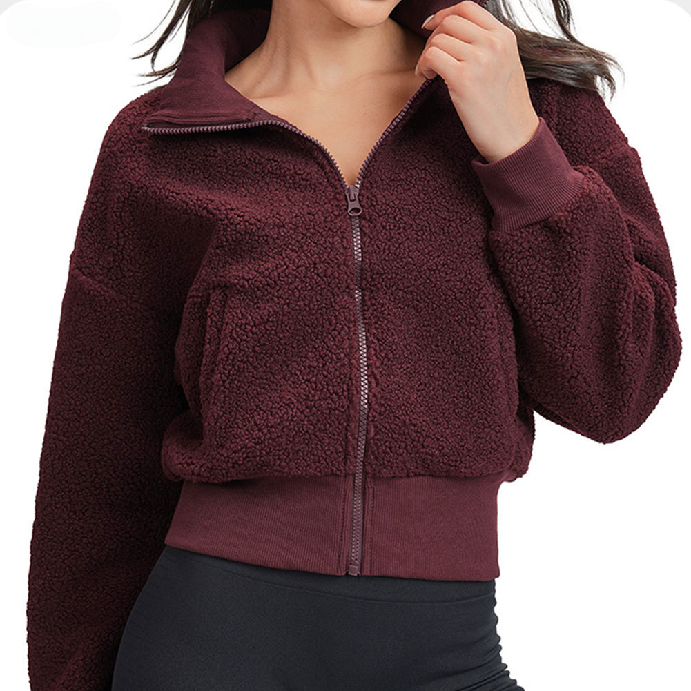 Cropped Zip-Up Jacket