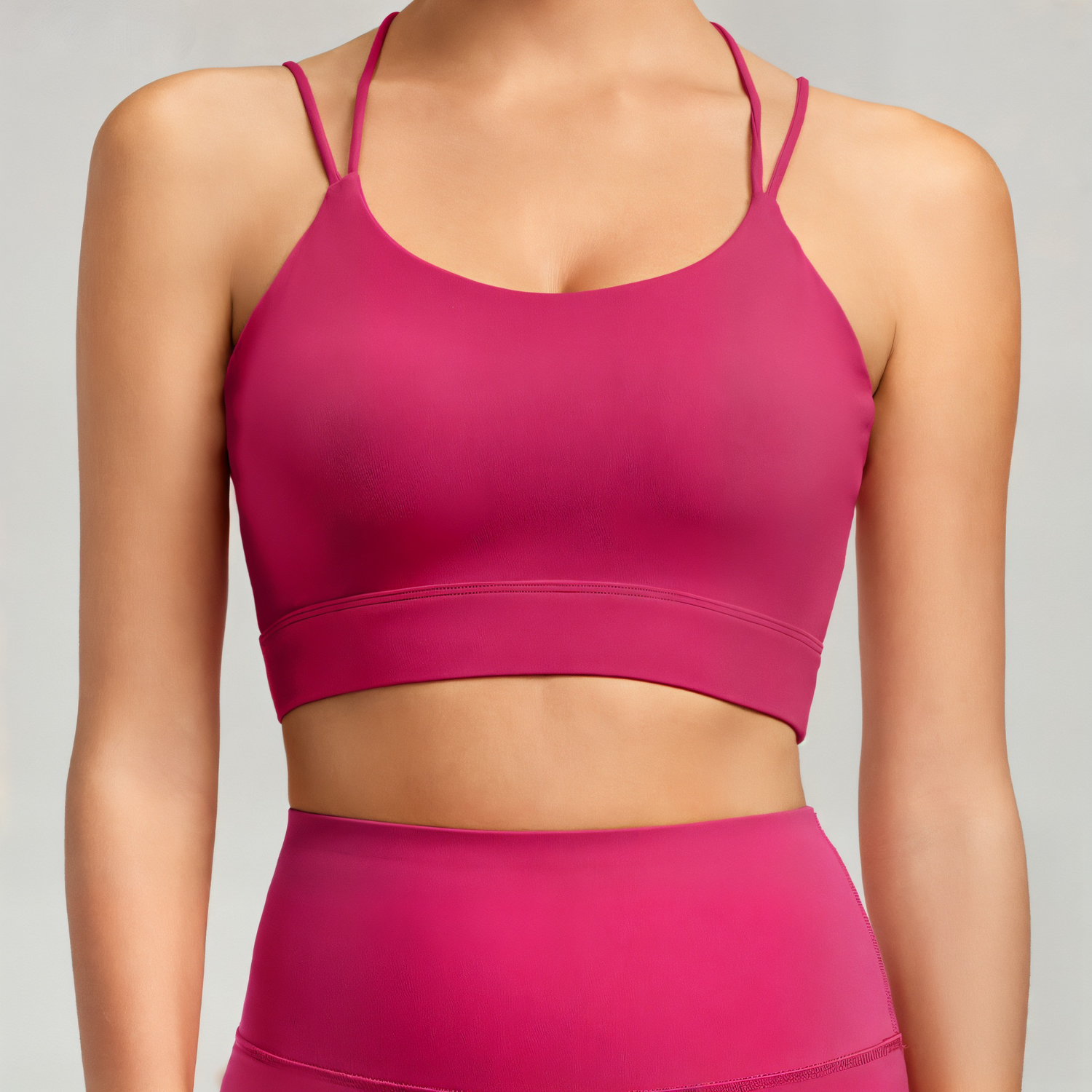 Strappy Back Sports Bra