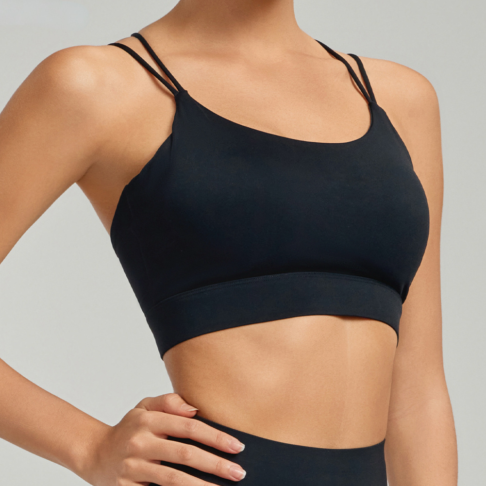 Strappy Back Sports Bra