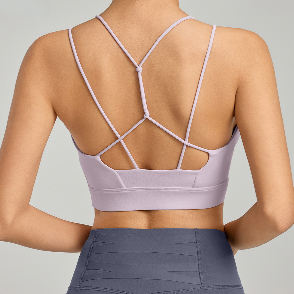 Strappy Back Sports Bra