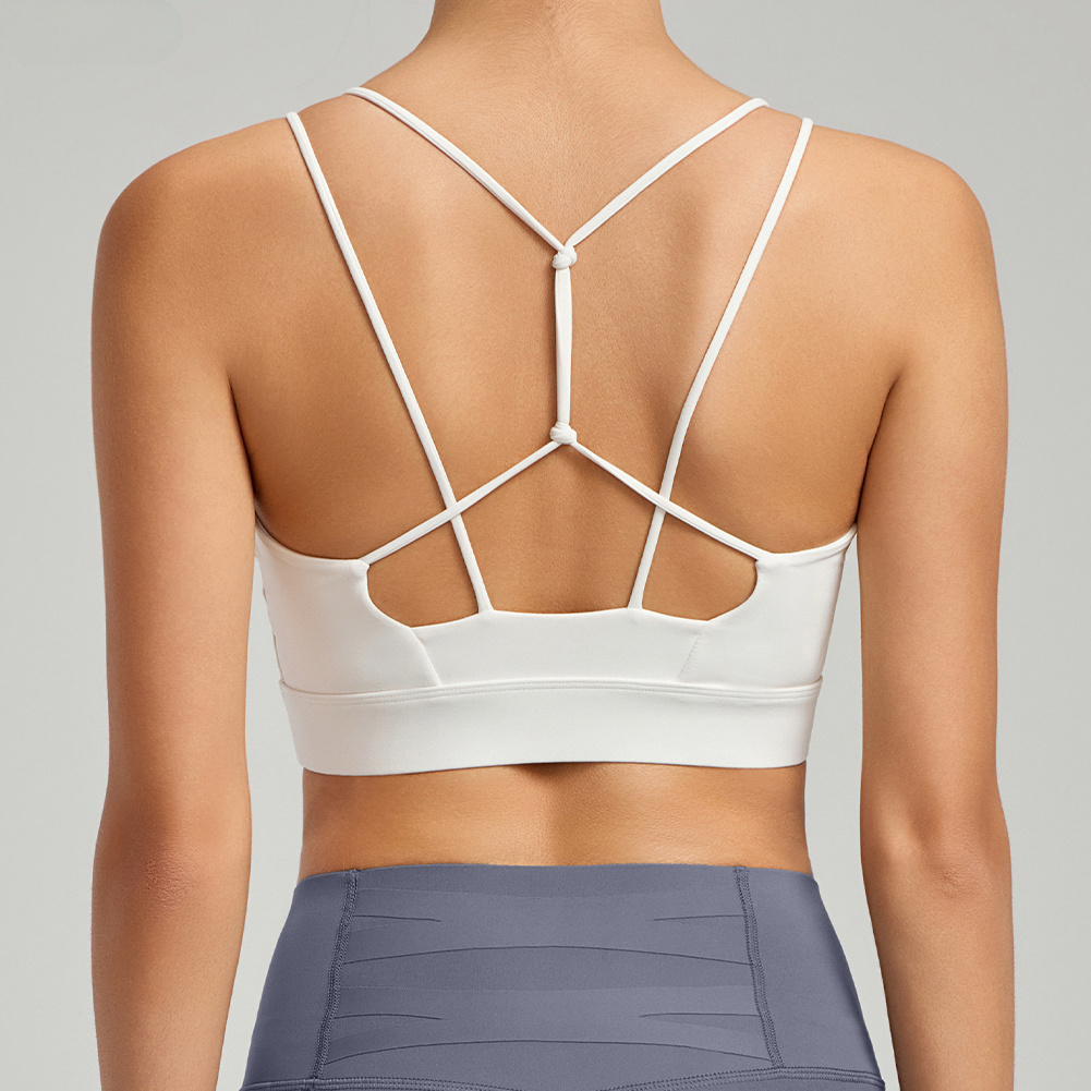 Strappy Back Sports Bra