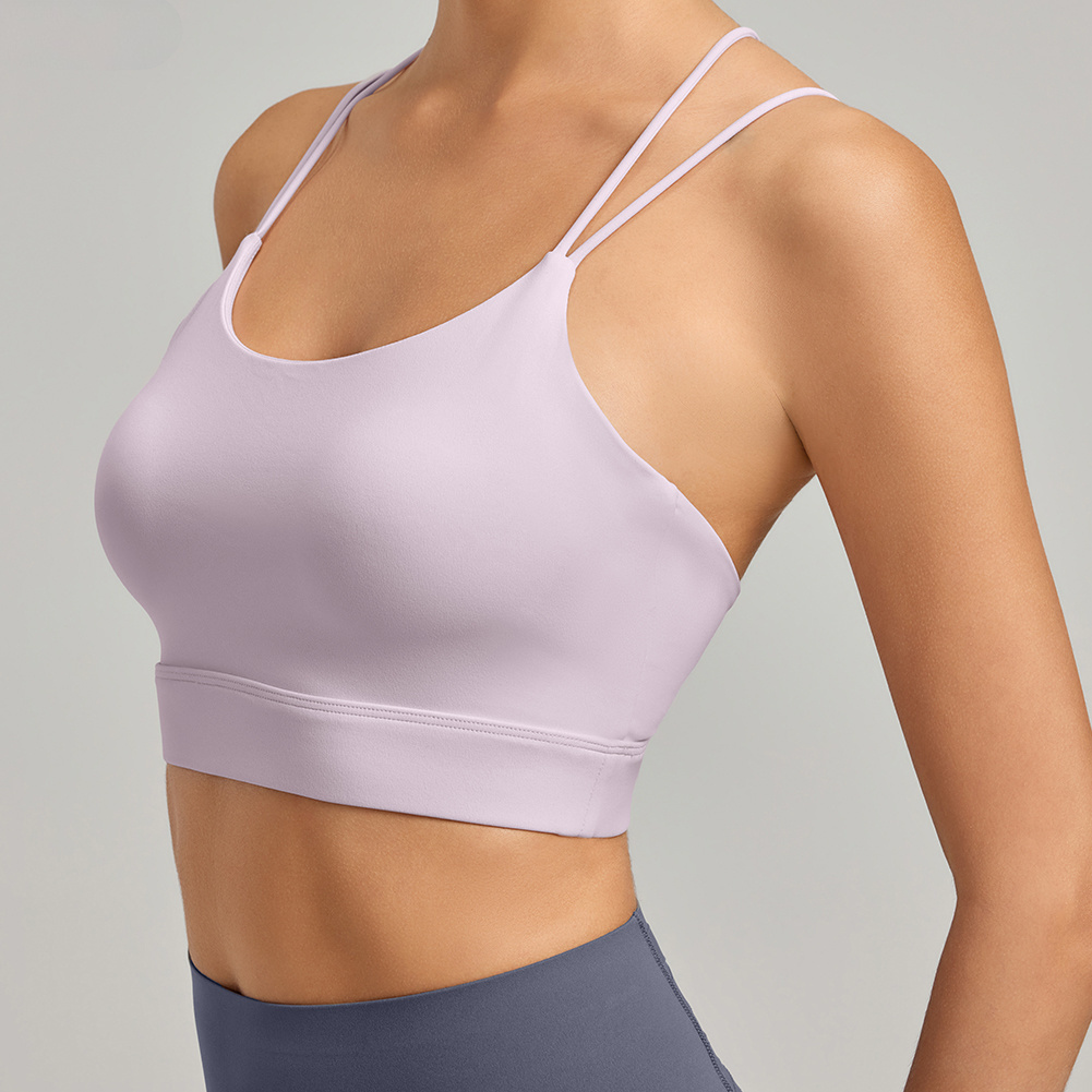 Strappy Back Sports Bra
