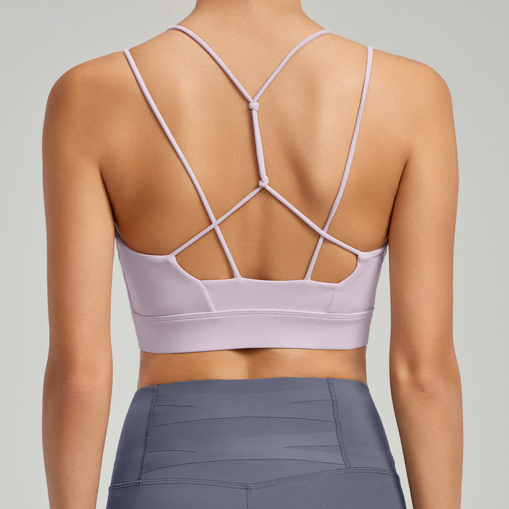Strappy Back Sports Bra