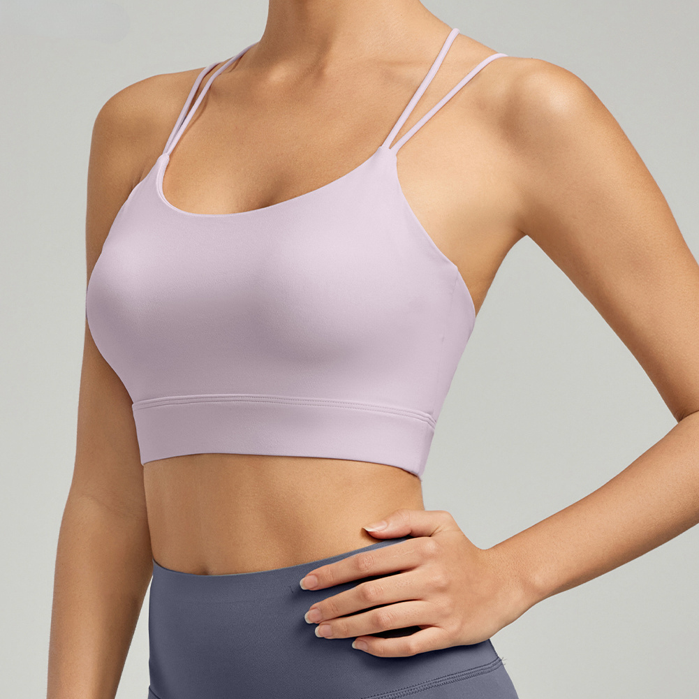 Strappy Back Sports Bra