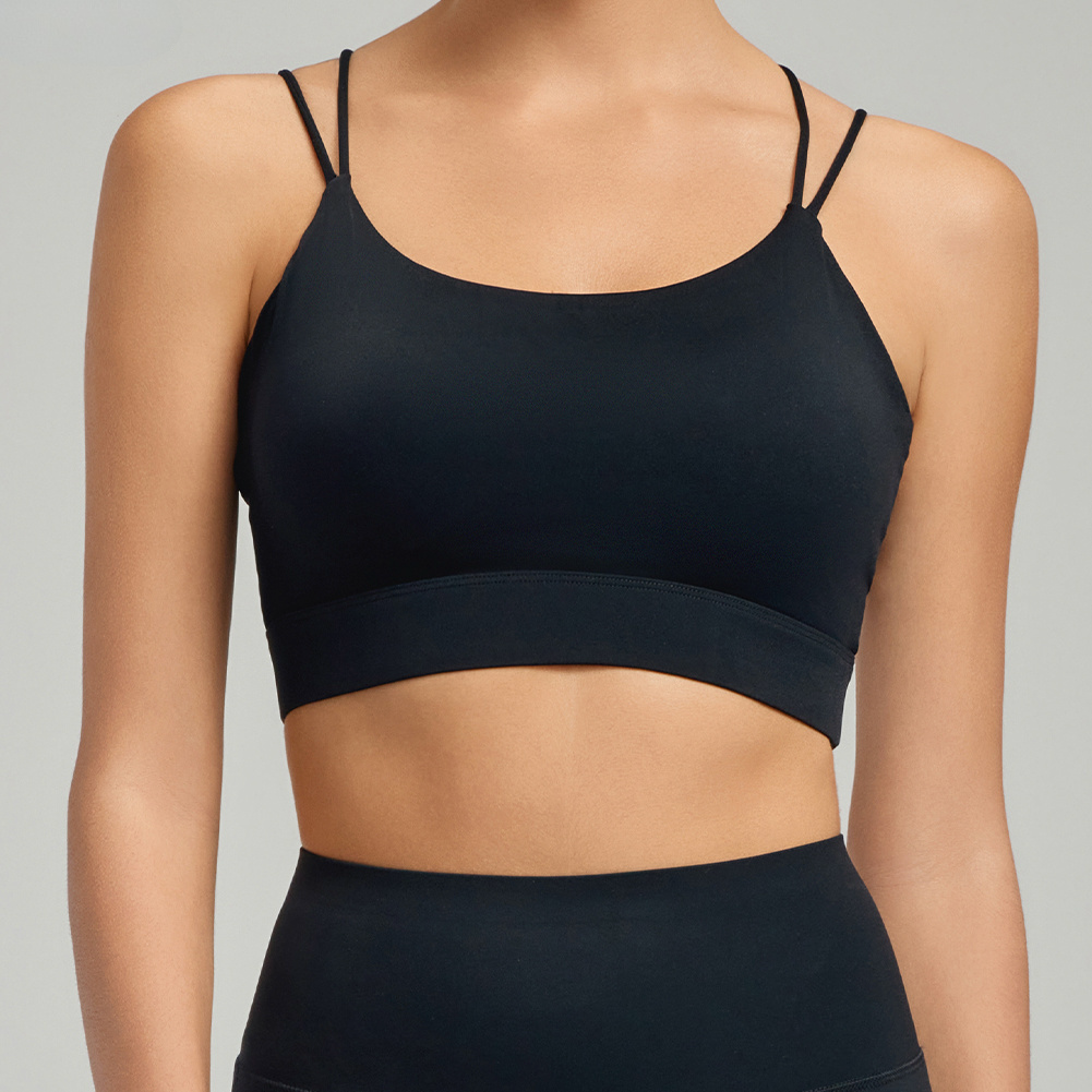 Strappy Back Sports Bra