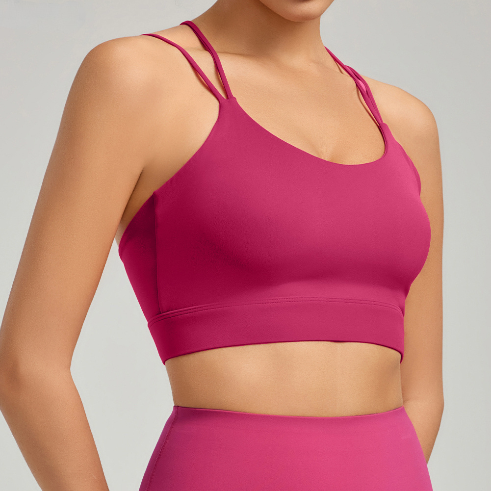 Strappy Back Sports Bra