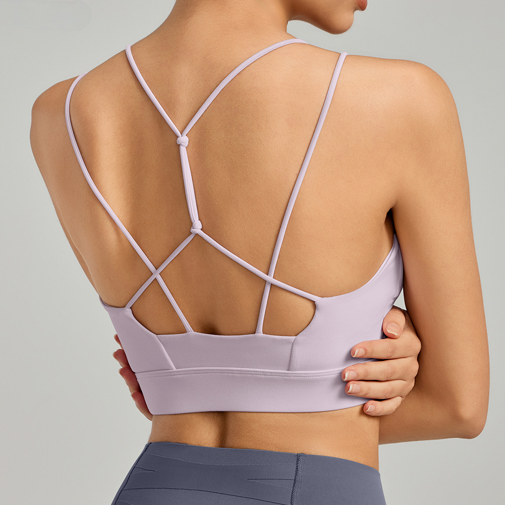 Strappy Back Sports Bra