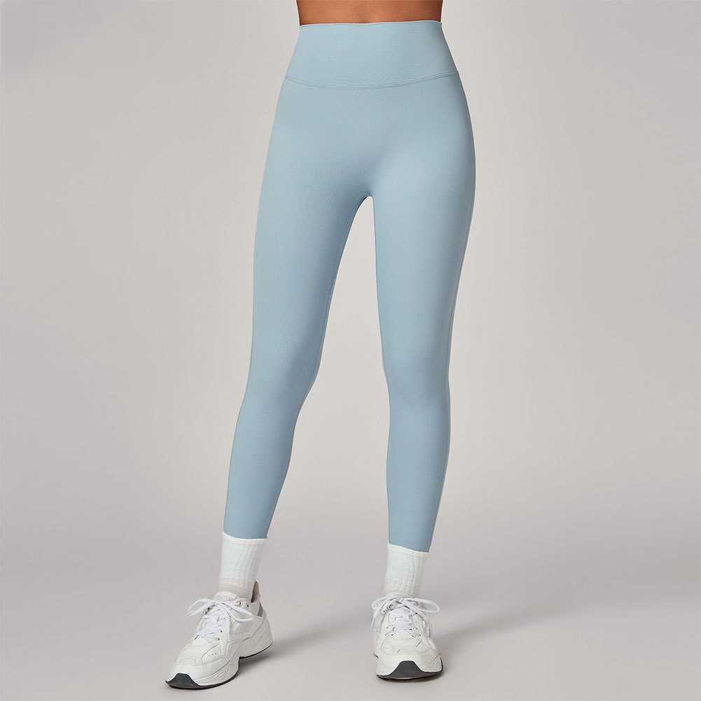 High-Waist Scrunch Knee-Length Leggings