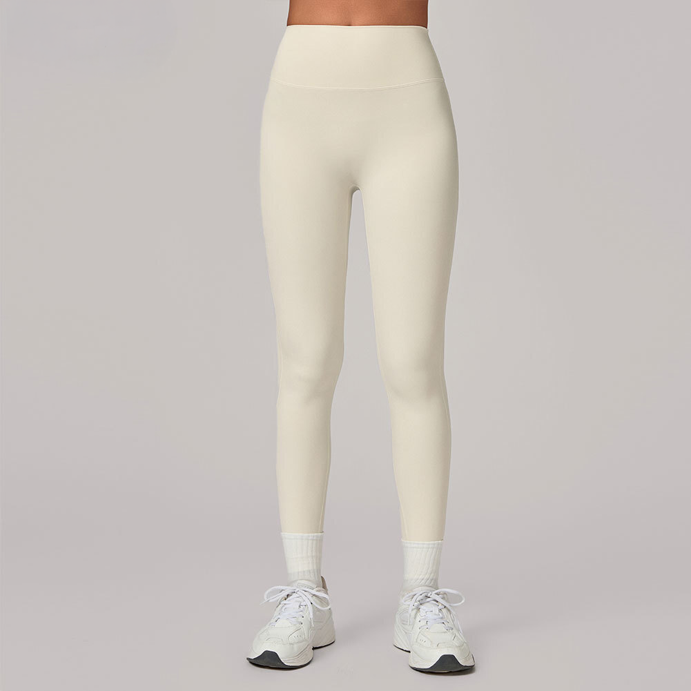 High-Waist Scrunch Knee-Length Leggings