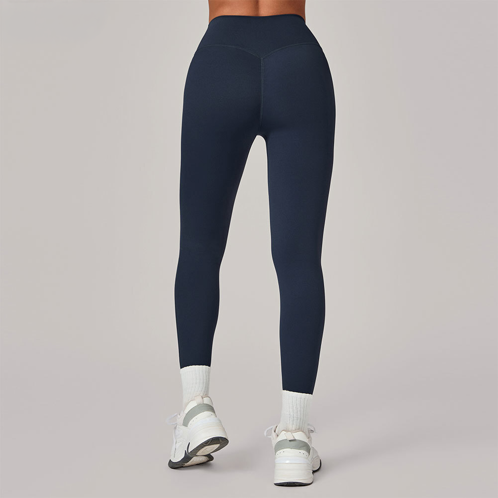 High-Waist Scrunch Knee-Length Leggings