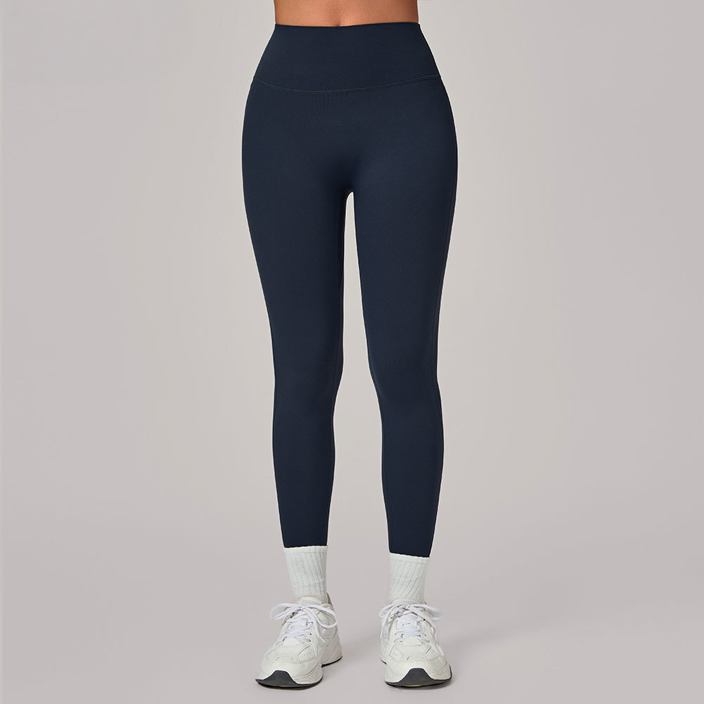 High-Waist Scrunch Knee-Length Leggings