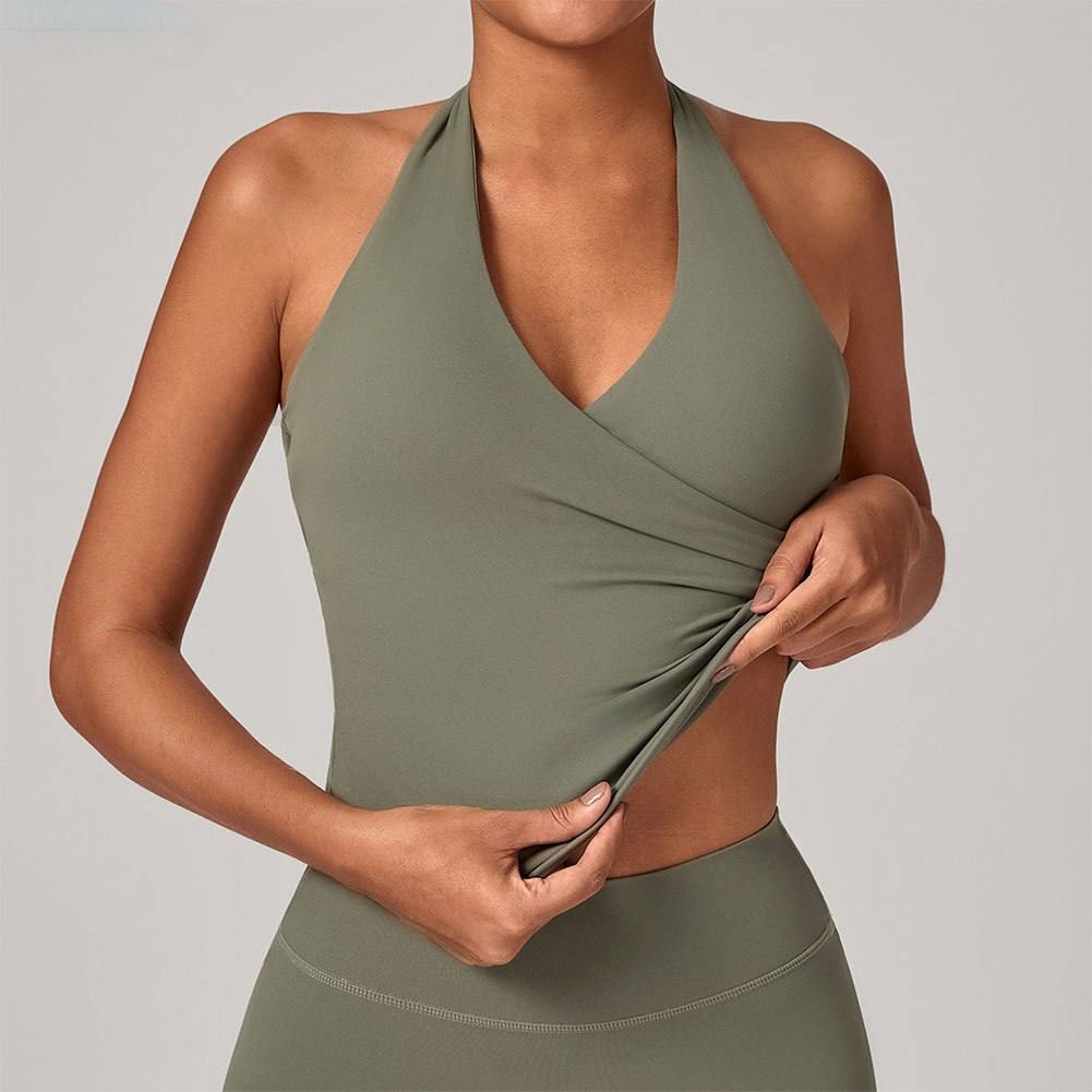 Halter Wrap Top