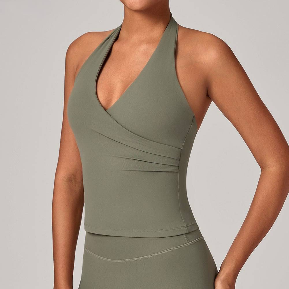 Halter Wrap Top