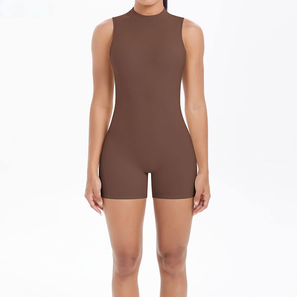 Sculpt Open Back Romper